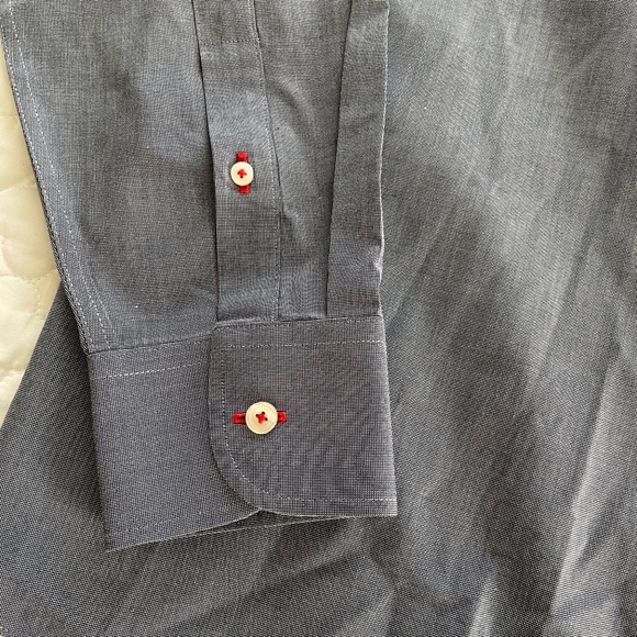 UNTUCKit Pio Cesare Wrinkle Free Button Down Shirt - Picture 4 of 7